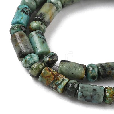 Natural African Turquoise(Jasper) Beads Strands G-L585-B03-01-1