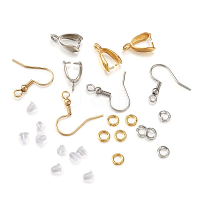 304 Stainless Steel Earring Hooks STAS-TA0004-59-1