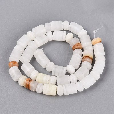 Natural Afghan Jade Beads Strands G-Q616-09O-1