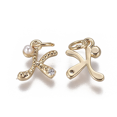 Brass Charms KK-L179-08K-G-1