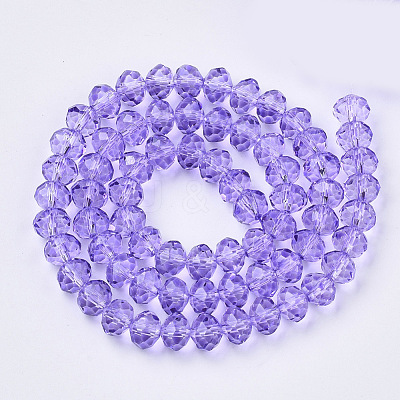 Baking Paint Glass Beads Strands EGLA-Q120-C-B01-1