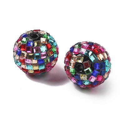 Acrylic Rhinestone Beads OACR-D307-01A-16MM-1