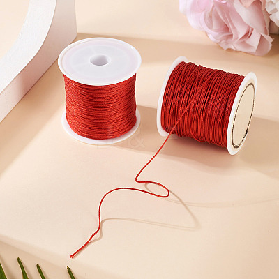 2 Rolls Nylon Braided Cord NWIR-TA0001-25-1