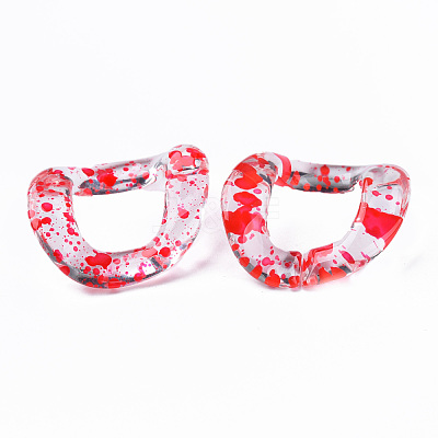 Transparent Acrylic Linking Rings OACR-N009-015A-B15-1