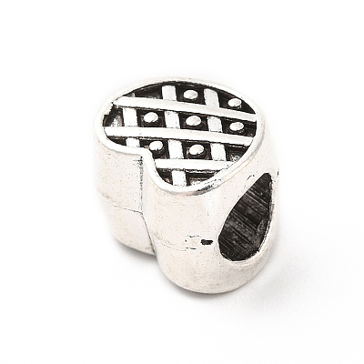 Tibetan Style Alloy European Beads PALLOY-P293-134AS-1