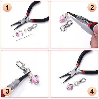 DIY Keycahin Kits DIY-YW0016-04-1