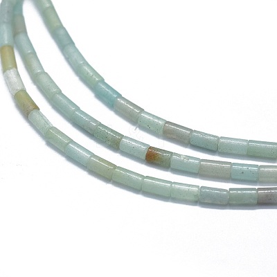 Natural Amazonite Beads Strands G-F631-B12-1