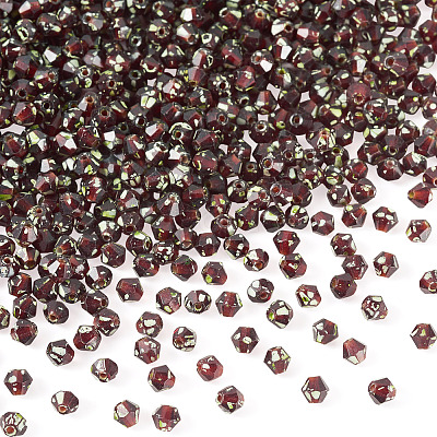 Picasso Baking Paint Glass Seed Beads SEED-TA0001-62K-1