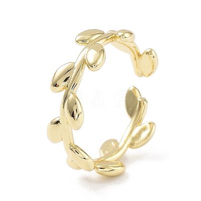 Brass Open Cuff Rings for Women LS-RJEW-A028-03G-1
