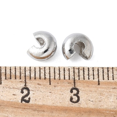 Iron Crimp Beads Covers IFIN-H030-N-1