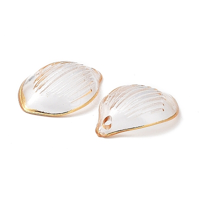 Transparent Acrylic Pendants TACR-D013-01-1