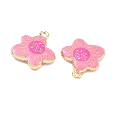 Printed Alloy Pendants PALLOY-P319-07F-14-1