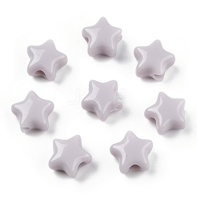 Opaque Acrylic Beads MACR-T047-01-04-1