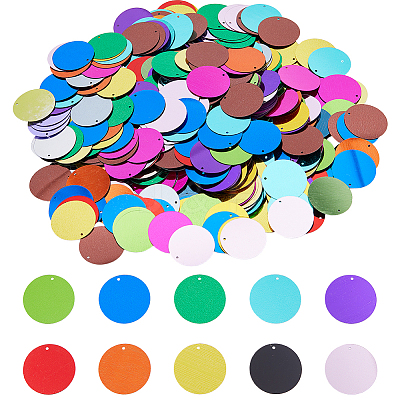 144G PVC Sequins Pendants PVC-DC0001-02A-1