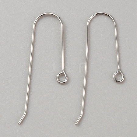 Brass Earring Hooks LS-KK-WH0044-141A-P-1