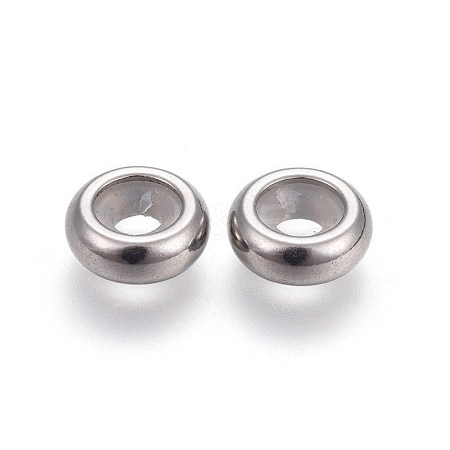 Tarnish Resistant 201 Stainless Steel Beads STAS-I100-18P-1