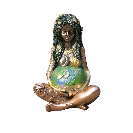 Resin Earth Mother Goddess Statue PW23050355754-1