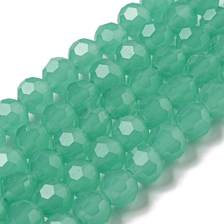 Imitation Jade Glass Beads Stands X-EGLA-A035-J6mm-D10-1