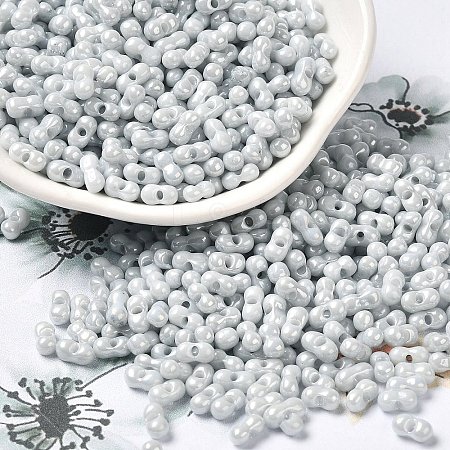 Opaque Colours Luster Glass Seed Beads X1-SEED-B001-01A-09-1
