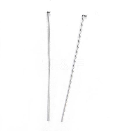 Tarnish Resistant 304 Stainless Steel Flat Head Pins STAS-D448-A-014P-1