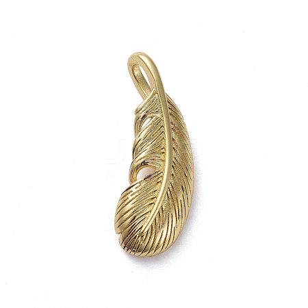 Brass Pendants ZIRC-G160-35G-1