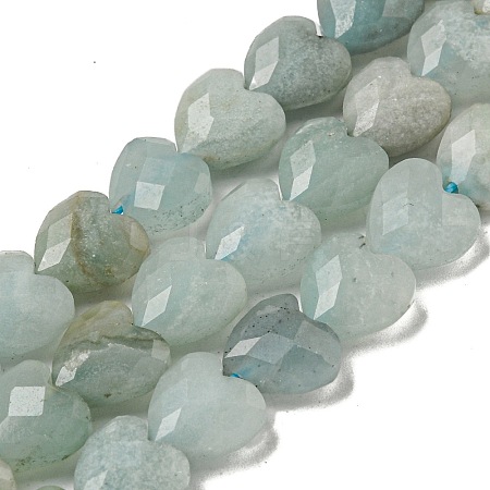 Natural Flower Amazonite Beads Strands G-P544-E13-01-1