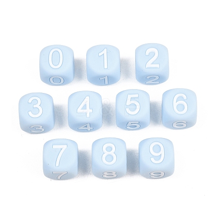 Food Grade Eco-Friendly Silicone Beads SIL-B079-10D-1
