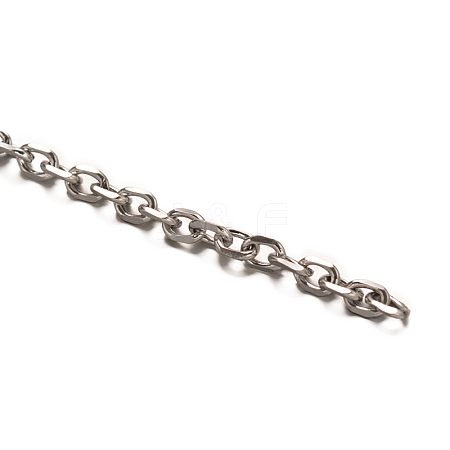 304 Stainless Steel Cable Chains STAS-O076-13-1
