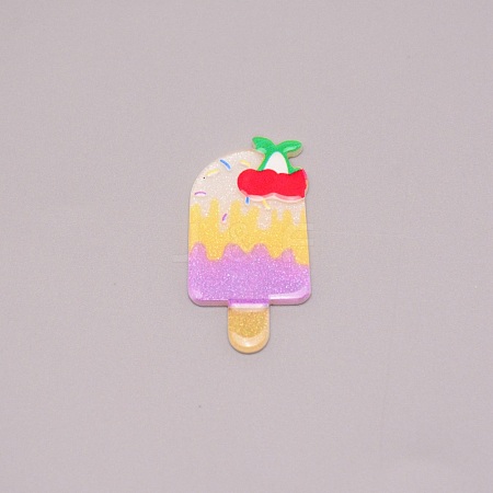 Resin Cabochons RESI-WH0025-32-1