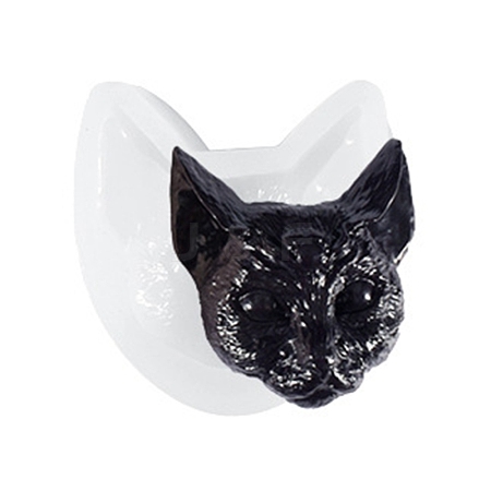 Halloween Devil Cat Head DIY Candlestick Silicone Molds SIMO-B002-13-1