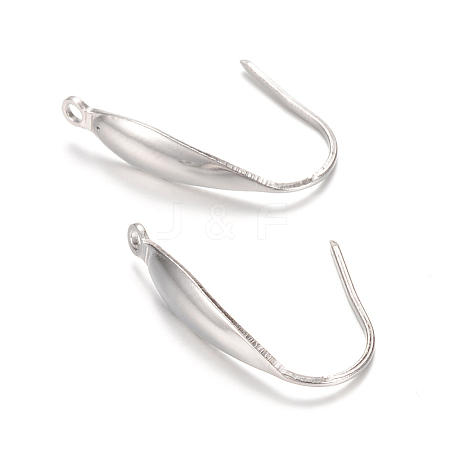 Tarnish Resistant 304 Stainless Steel Earring Hooks LS-STAS-R089-02-1