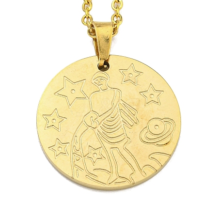 Constellation Pendant Necklaces LS-NJEW-S422-04G-11-1