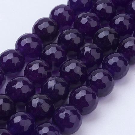 Natural Malaysia Jade Bead Strands G-F488-8mm-19-1