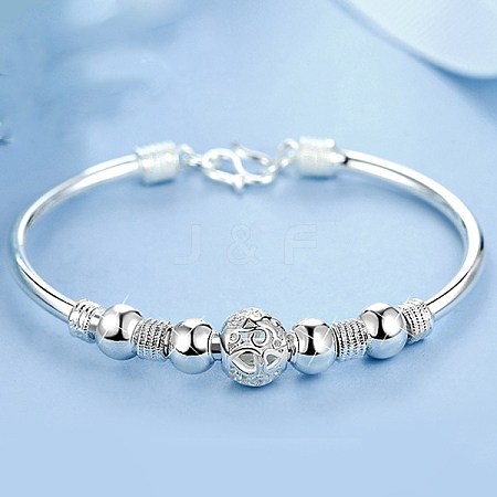Brass Round Beads Bangles for Women FS-WG323CA-01-1