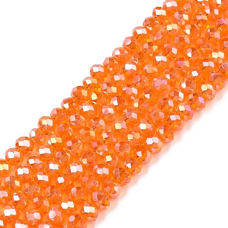 Electroplate Glass Beads Strands LS-EGLA-A044-T2mm-B25-1