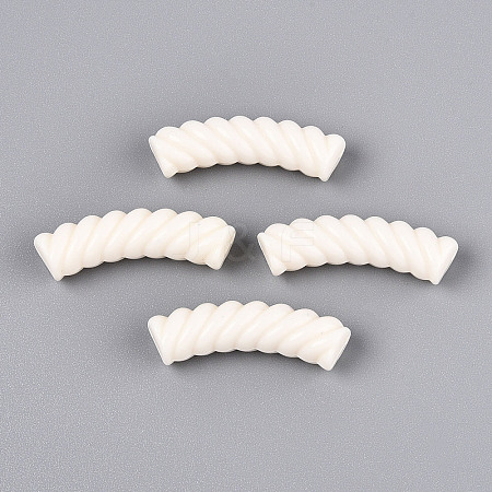 Opaque Acrylic Beads X-OACR-A016-03L-1
