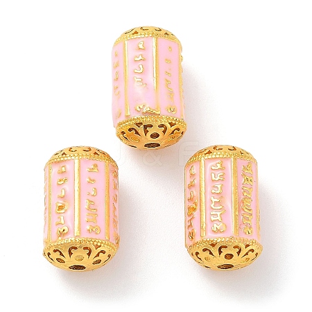 Alloy Enamel Beads ENAM-B001-01A-1