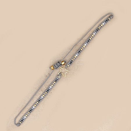 Ethnic Miyuki Beaded Braided Couple Bracelets SK6453-1-1