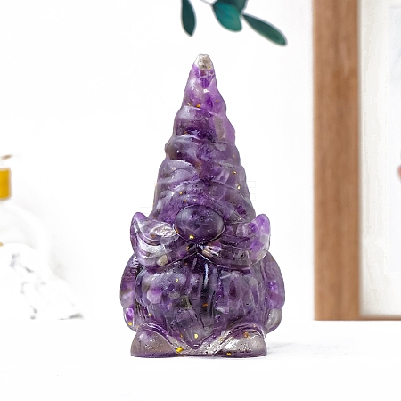 Natural Amethyst Gnome Display Decorations PW-WG45A23-12-1