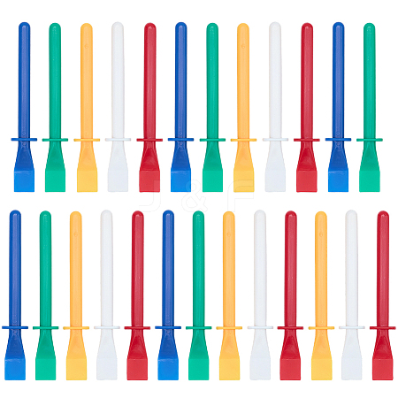 25Pcs PP Plastic Palette Knives FIND-CP0003-46-1
