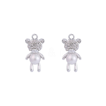 Alloy Rhinestone Pendants PW-WG5236B-07-1