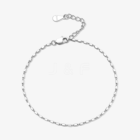 925 Sterling Silver Link Chain Bracelets EJ2248-3-1