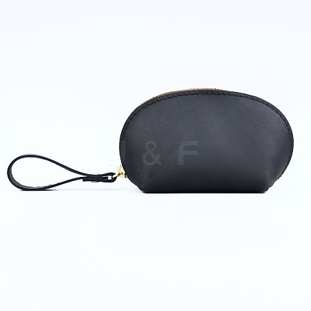 Leather Credit Card Wallets for Women Men AJEW-WH20007-10C-1