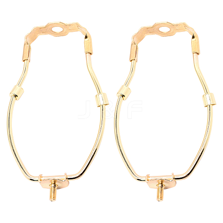 Gorgecraft 2Pcs Lighting Lamp Shade Bracket AJEW-GF0003-30B-1