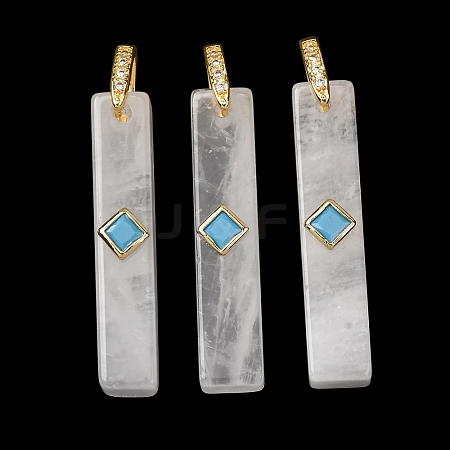 Natural Quartz Crystal Pendants GG-CBA51ED-01G-06-1