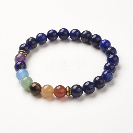 Yoga Chakra Jewelry BJEW-G554-02I-1