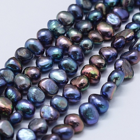 Natural Cultured Freshwater Pearl Beads Strands PEAR-K004-13A-1