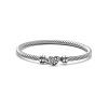 304 Stainless Steel Rhinestone Bangles for Women FS-WG55054-05-1
