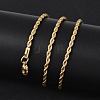 304 Stainless Steel Rope Chain Necklaces NJEW-F226-03G-04-4