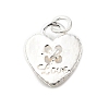925 Sterling Silver Charms STER-Q003-01H-S-1